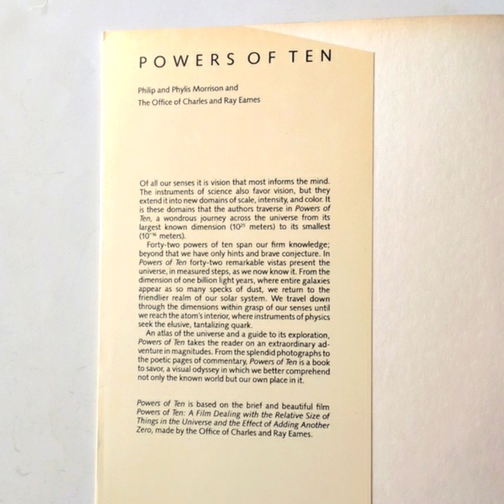 Powers of Ten - 1982 - Picture 5 of 14
